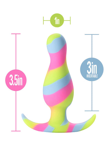 Blush Avant Kaleido Lime Butt Plug