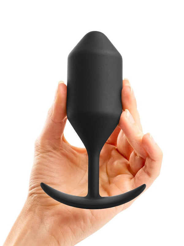 SNUG PLUG 4 EXTRA-LARGE WEIGHTED SILICONE BUTT PLUG