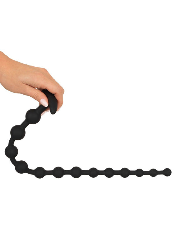 Black Velvets Silicone Anal Beads