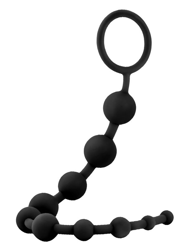 Blush Anal Adventures Platinum Silicone 10 Anal Beads