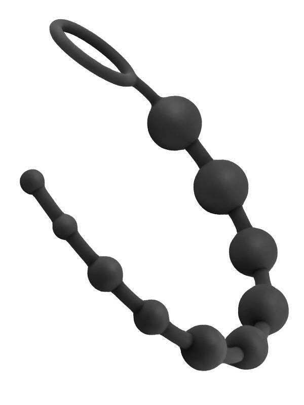 Blush Anal Adventures Platinum Silicone 10 Anal Beads