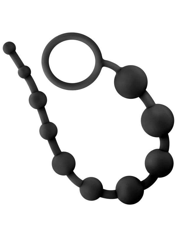 Blush Anal Adventures Platinum Silicone 10 Anal Beads