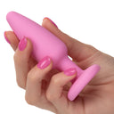 CalExotics Crystal Booty 3-Piece Butt Plug Set Pink