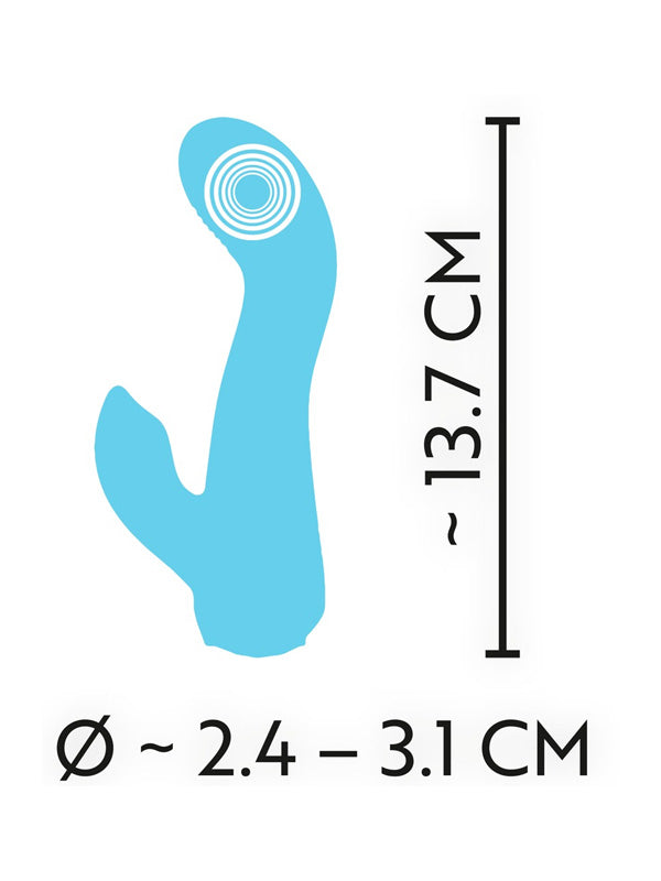 You2Toys Cuties Blue Mini Rabbit Vibrator