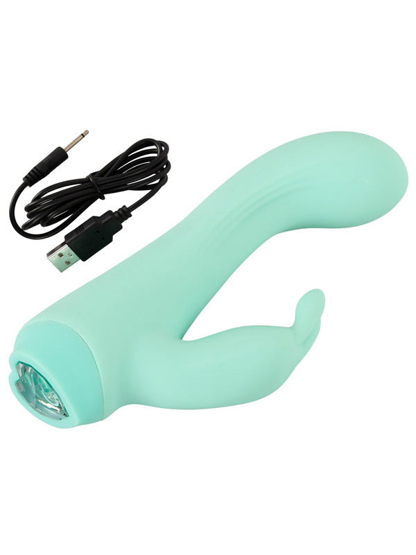 CUTIES GREEN MINI RABBIT VIBRATOR