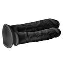 Dream Toys Real Love Dual Density Double Penetrator Dildo Black