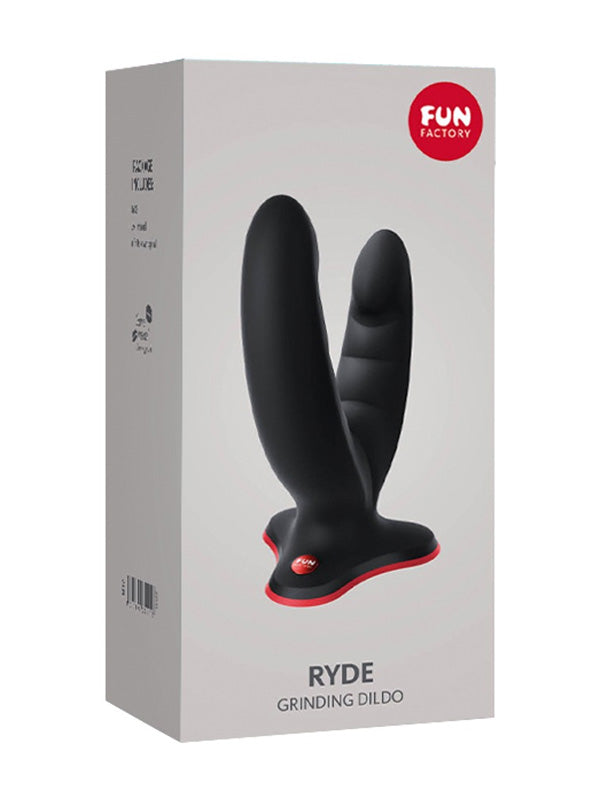 Fun Factory Ryde Double Ended Grinding Dildo Black