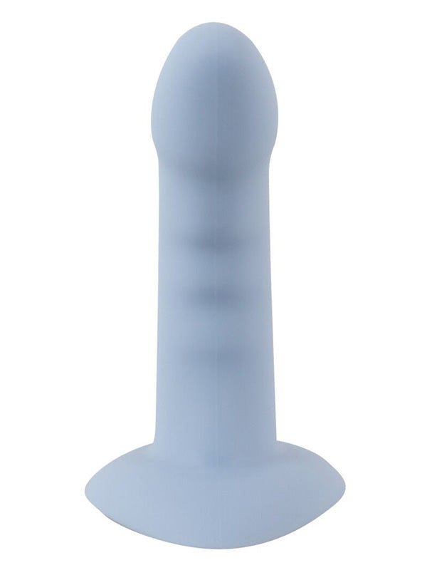 You2Toys Heart Guy Blue Vibrating Silicone Dildo 17 cm