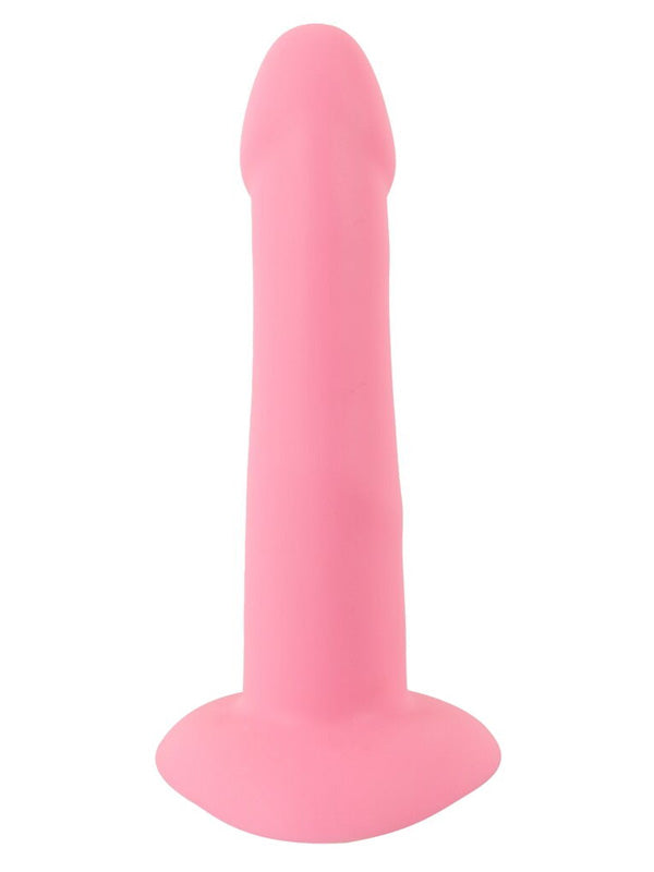 You2Toys Heart Guy Pink Vibrating Silicone Dildo 19 cm