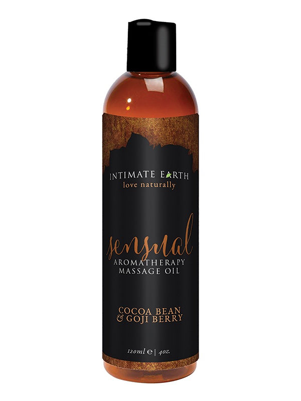 SENSUAL COCOA & GOJI MASSAGE OIL