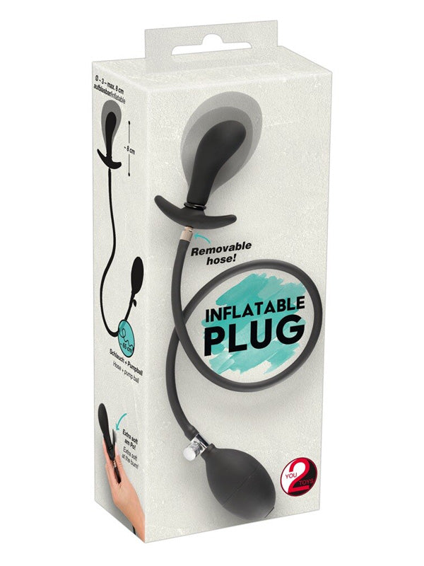 You2Toys Inflatable Silicone Butt Plug