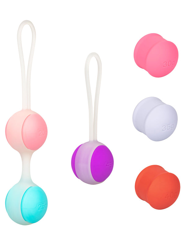 SHE-OLOGY INTERCHANGEABLE WEIGHTED KEGEL SET