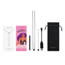 Le Wand Necklace Vibe Stainless Steel Vibrator Black