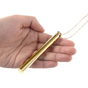 Le Wand Necklace Vibe Stainless Steel Vibrator Gold