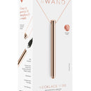 Le Wand Necklace Vibe Stainless Steel Vibrator Rose Gold