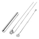 Le Wand Necklace Vibe Stainless Steel Vibrator Silver