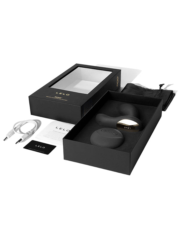 LELO Hugo Vibrating Prostate Massager Black
