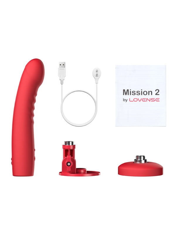 Lovense Mission 2 App Controlled Touch-Sense Vibrating Dildo
