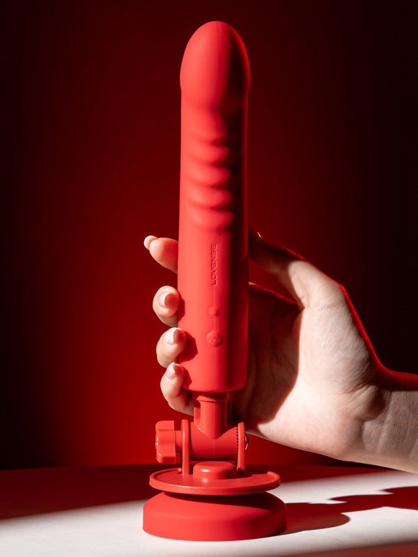 Lovense Mission 2 App Controlled Touch-Sense Vibrating Dildo