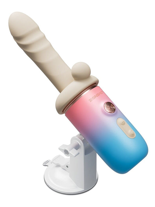 Lovense Spinel App Controlled Thrusting Vibrating & Warming Dildo Mach Peachy Vibes Lovense Spinel App Controlled Thrusting Vibrating & Warming Dildo Mach Peachy Vibes