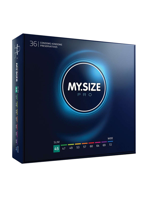 My.Size Pro Natural Latex Condoms Size 45