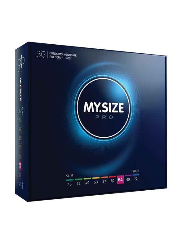 My.Size Pro Natural Latex Condoms Size 64