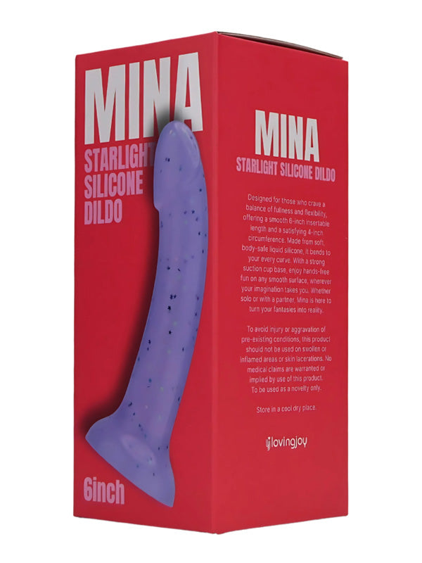 Loving Joy Mina Starlight Silicone Dildo 18 cm