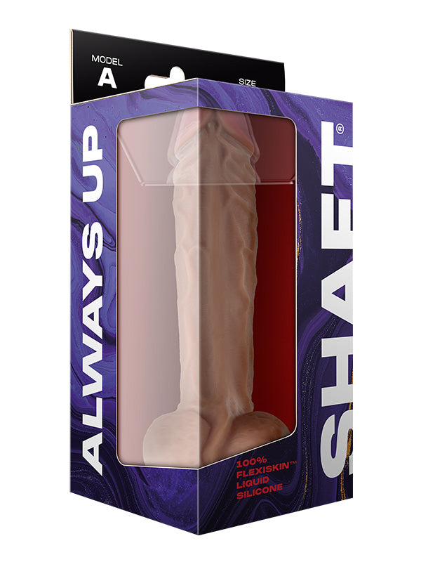Shaft Model A 10.5 Inch Liquid Silicone Dildo with Balls Pine 26.7 cm