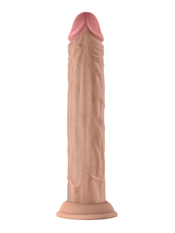 Shaft Model J 9.5 Inch Liquid Silicone Dildo Pine 24.1 cm