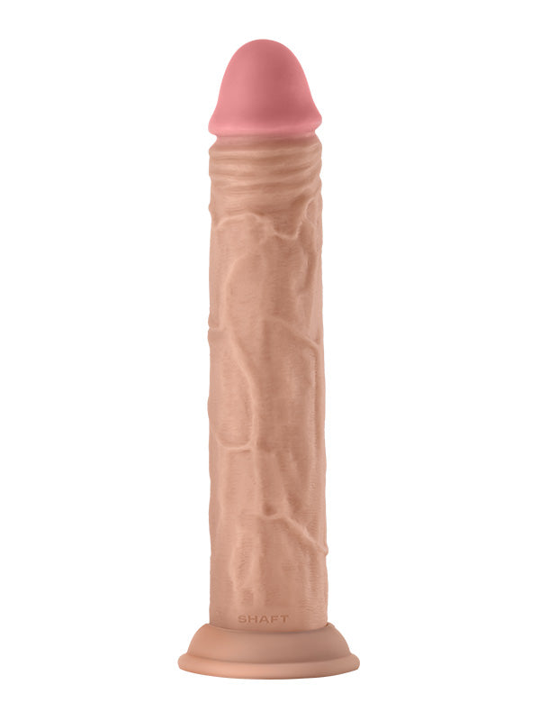 Shaft Model J 9.5 Inch Liquid Silicone Dildo Pine 24.1 cm