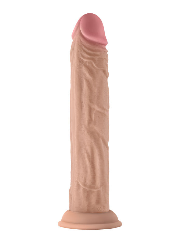Shaft Model J 9.5 Inch Liquid Silicone Dildo Pine 24.1 cm