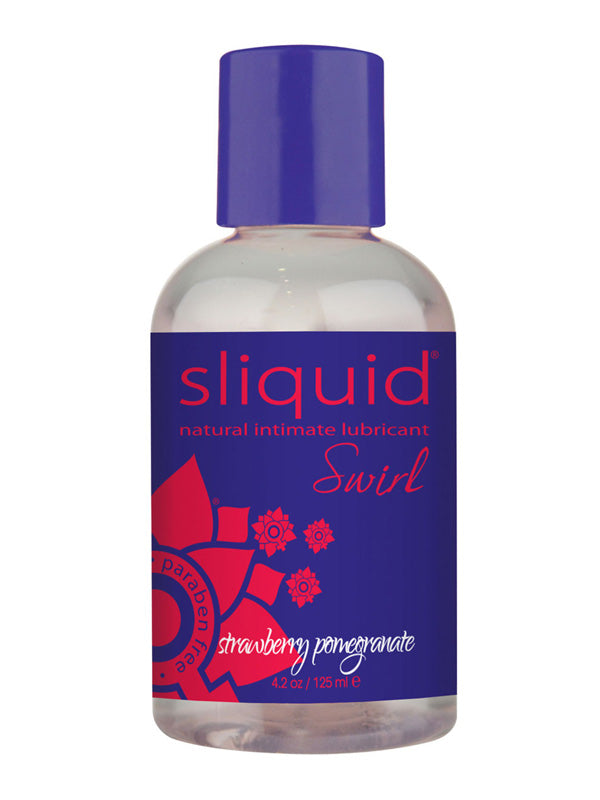 Sliquid Naturals Swirl Water-Based Strawberry Pomegranate Lubricant