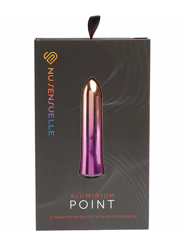 Nu Sensuelle Aluminium Point Warming Bullet Vibrator
