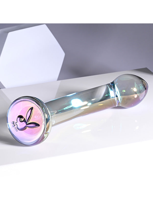 Playboy Pleasure Jewels King Glass Dildo 16.3 cm