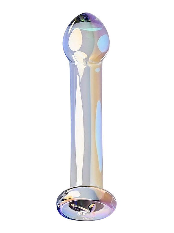 PLEASURE JEWELS KING GLASS DILDO