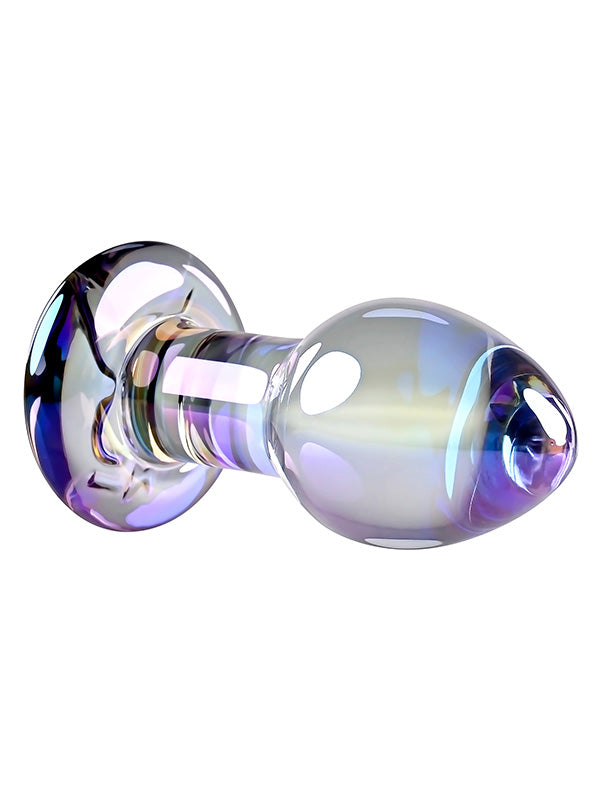 PLEASURE JEWELS GLASS BUTT PLUG