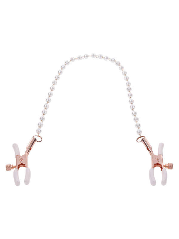 Sportsheets Peaches 'n CreaMe Pearl Nipple Clamps