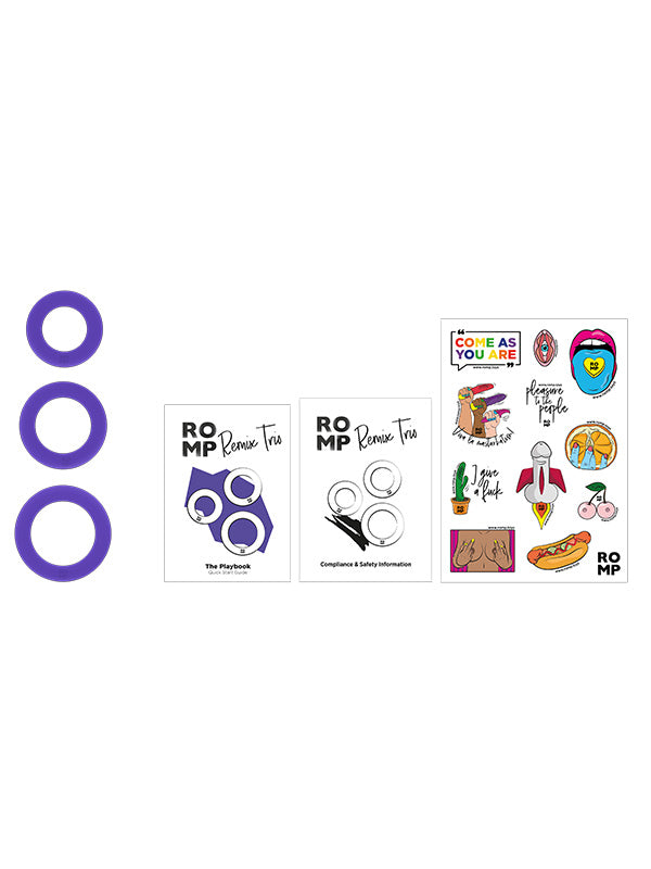 Romp Remix Trio Cock Ring Set