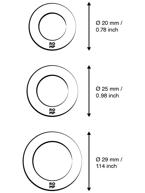 Romp Remix Trio Cock Ring Set