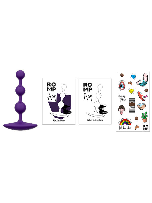 Romp Amp Flexible Anal Beads