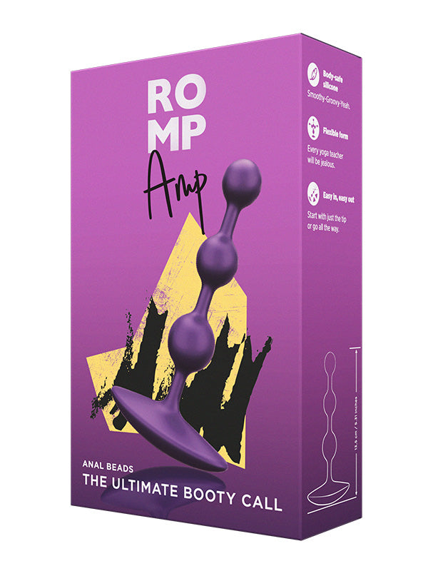 Romp Amp Flexible Anal Beads