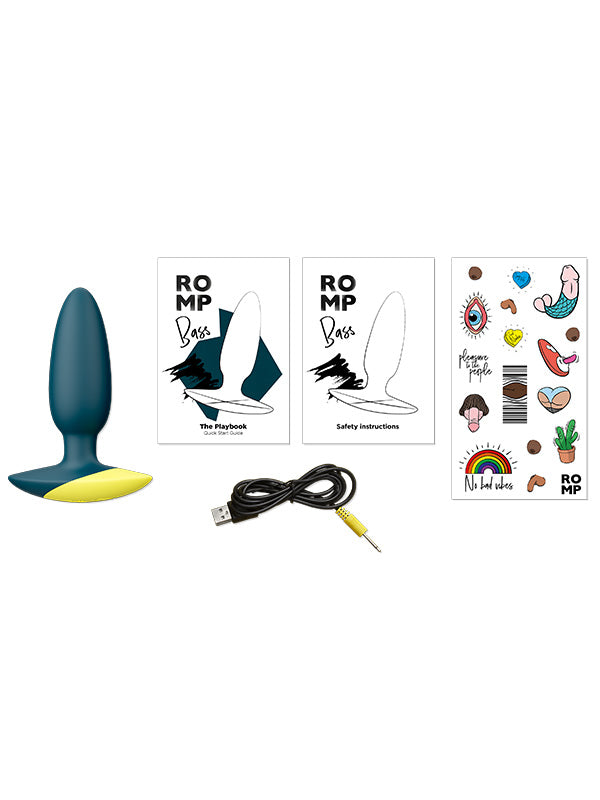 Romp Bass Vibrating Anal Plug