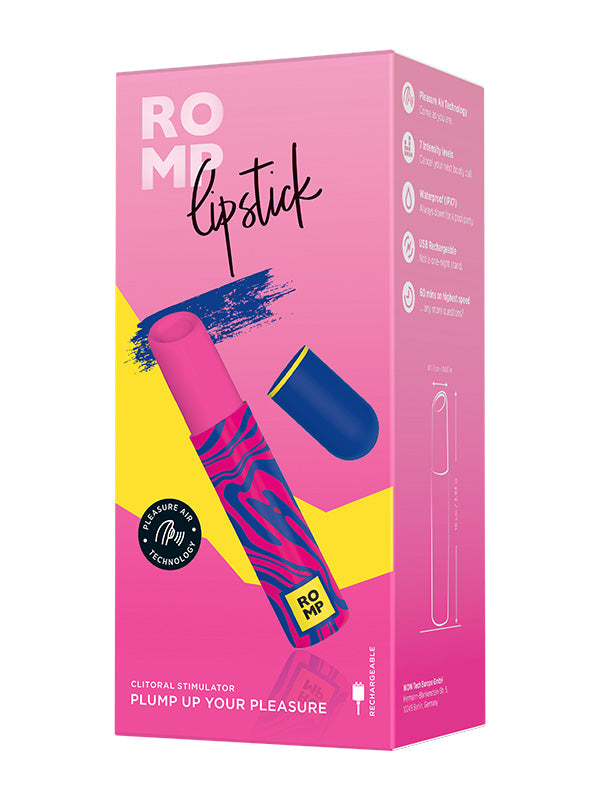 Romp Lipstick Pleasure Air Clitoral Vibrator