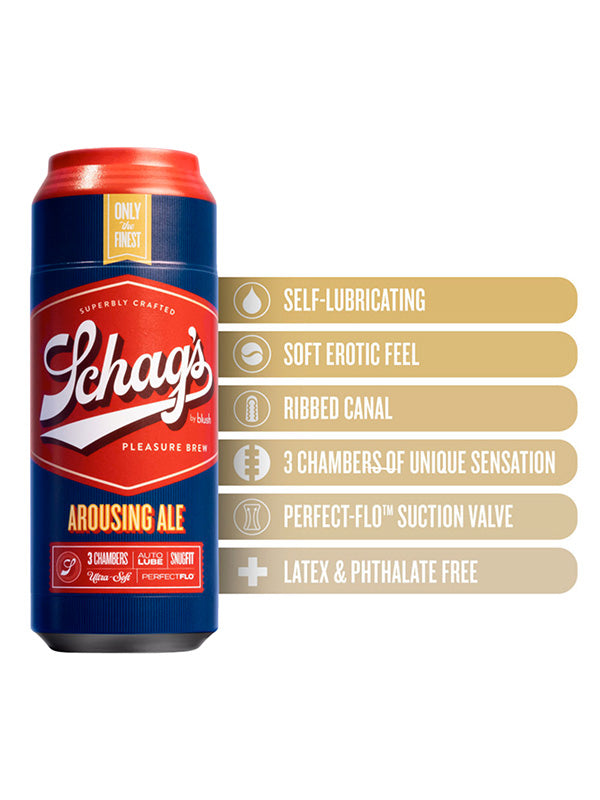 SCHAG'S AROUSING ALE FROSTED MASTURBATOR