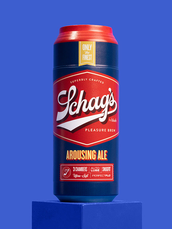 SCHAG'S AROUSING ALE FROSTED MASTURBATOR