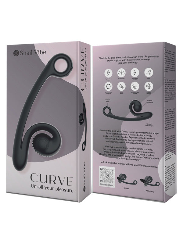 Snail Vibe Curve Dual Motor Vibrator