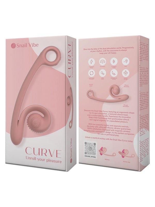 Snail Vibe Curve Dual Motor Vibrator