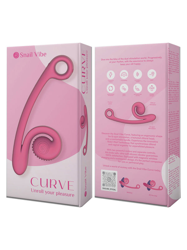 Snail Vibe Curve Dual Motor Vibrator