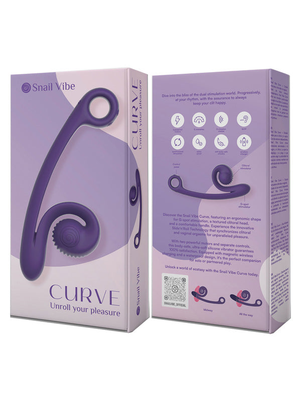 Snail Vibe Curve Dual Motor Vibrator