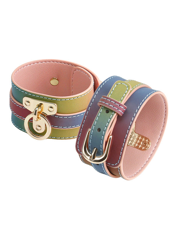 NS Novelties Spectra Bondage Rainbow Ankle Cuffs